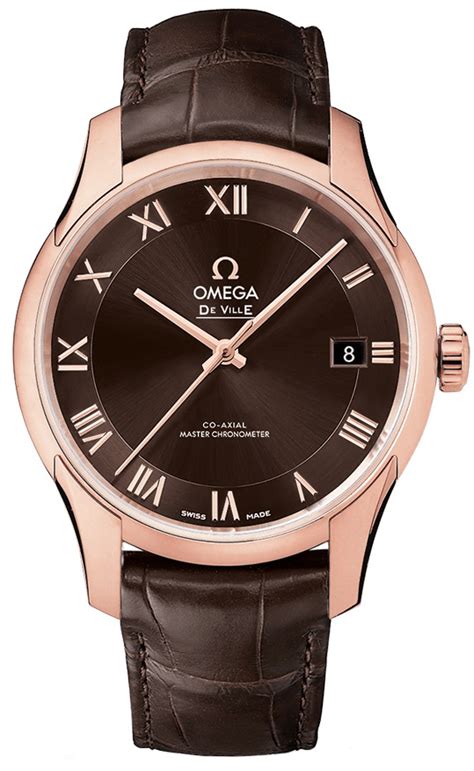 omega de ville hour vision co-axial chronometer men's automatic watch|omega watches de ville.